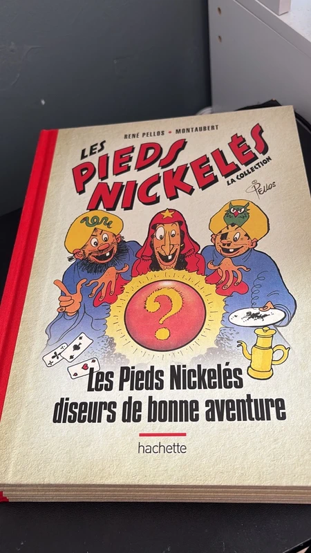 Lot de 4 BD Les Pieds-Nickelés – Hachette – Vintage