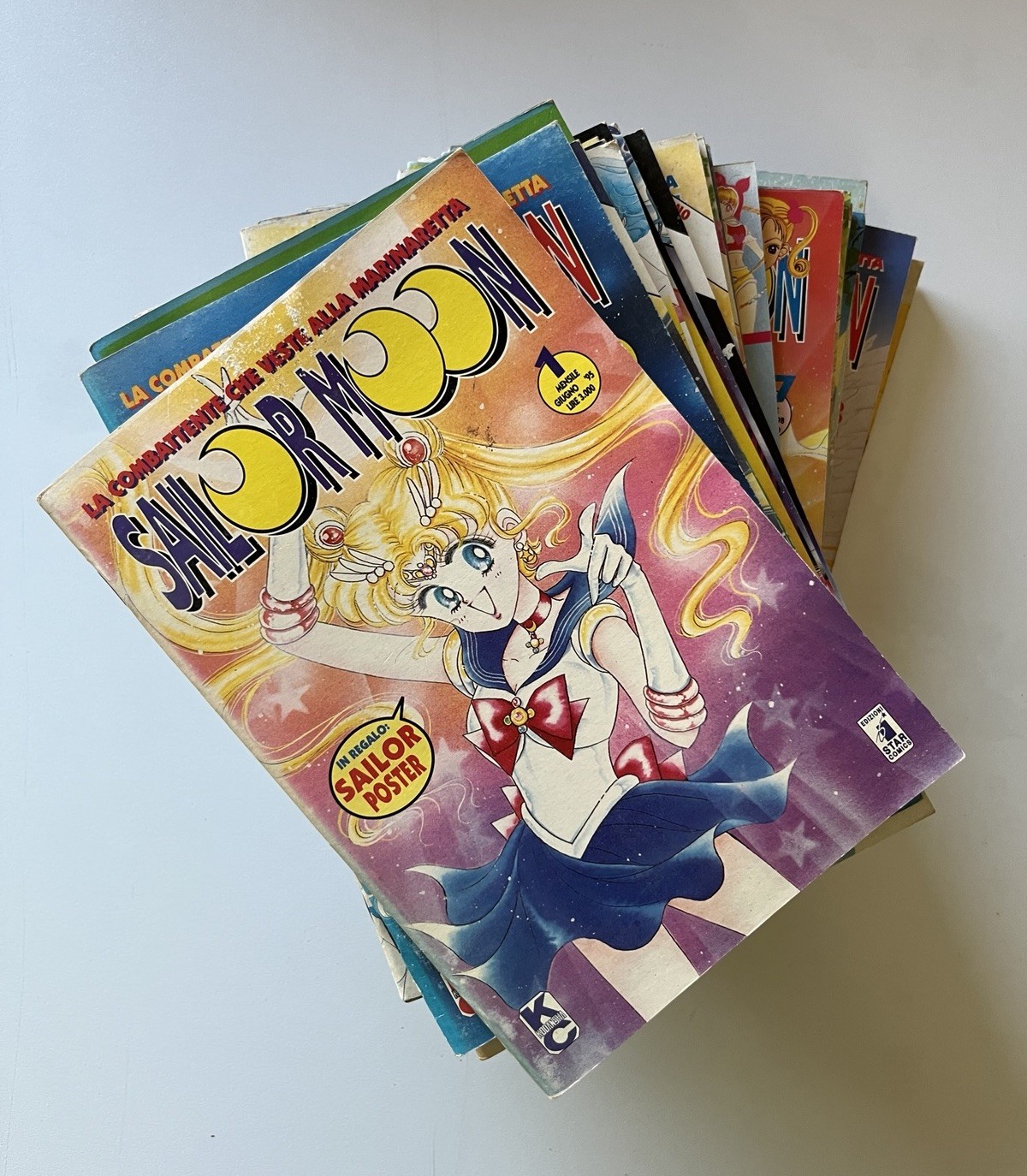 Sailor Moon Star Comics 24Numeri Poster +speciale combattimenti #1