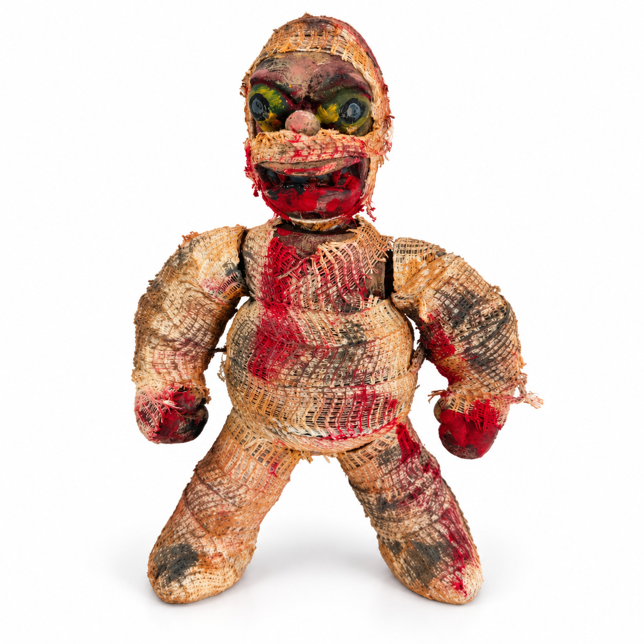 Homer Simpson Mummy Figure 7" Monster Parody I Simpson Made In Mexico