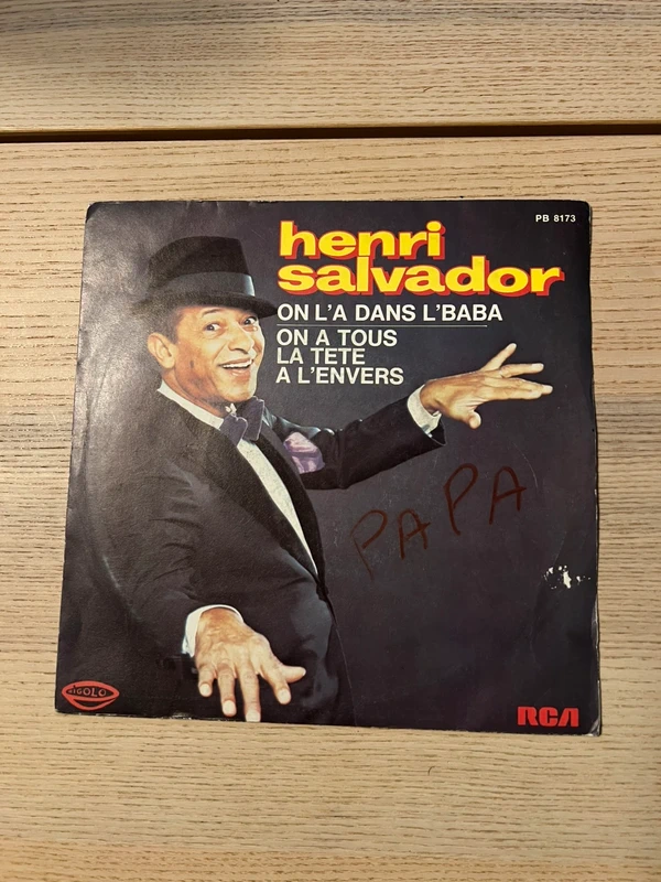 Vinyle 45 tours Henri Salvador