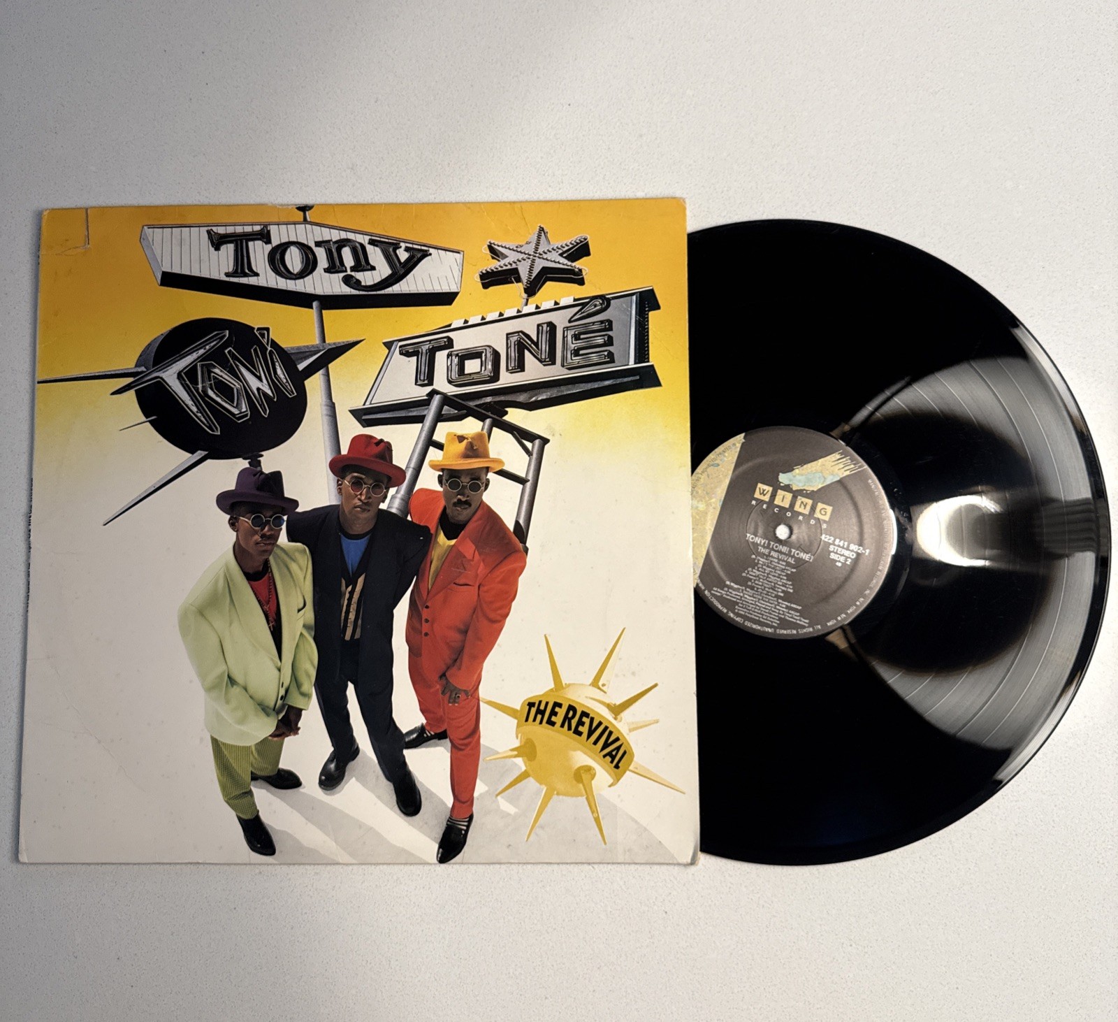 TONY TONI TONE The Revival WING LP t