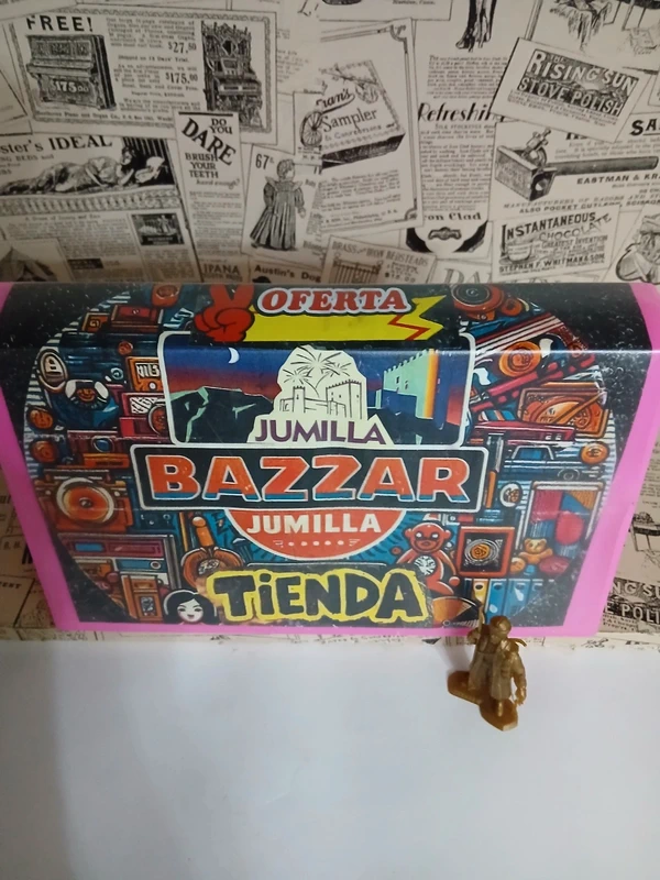 Figura plastico vintage cosaco.