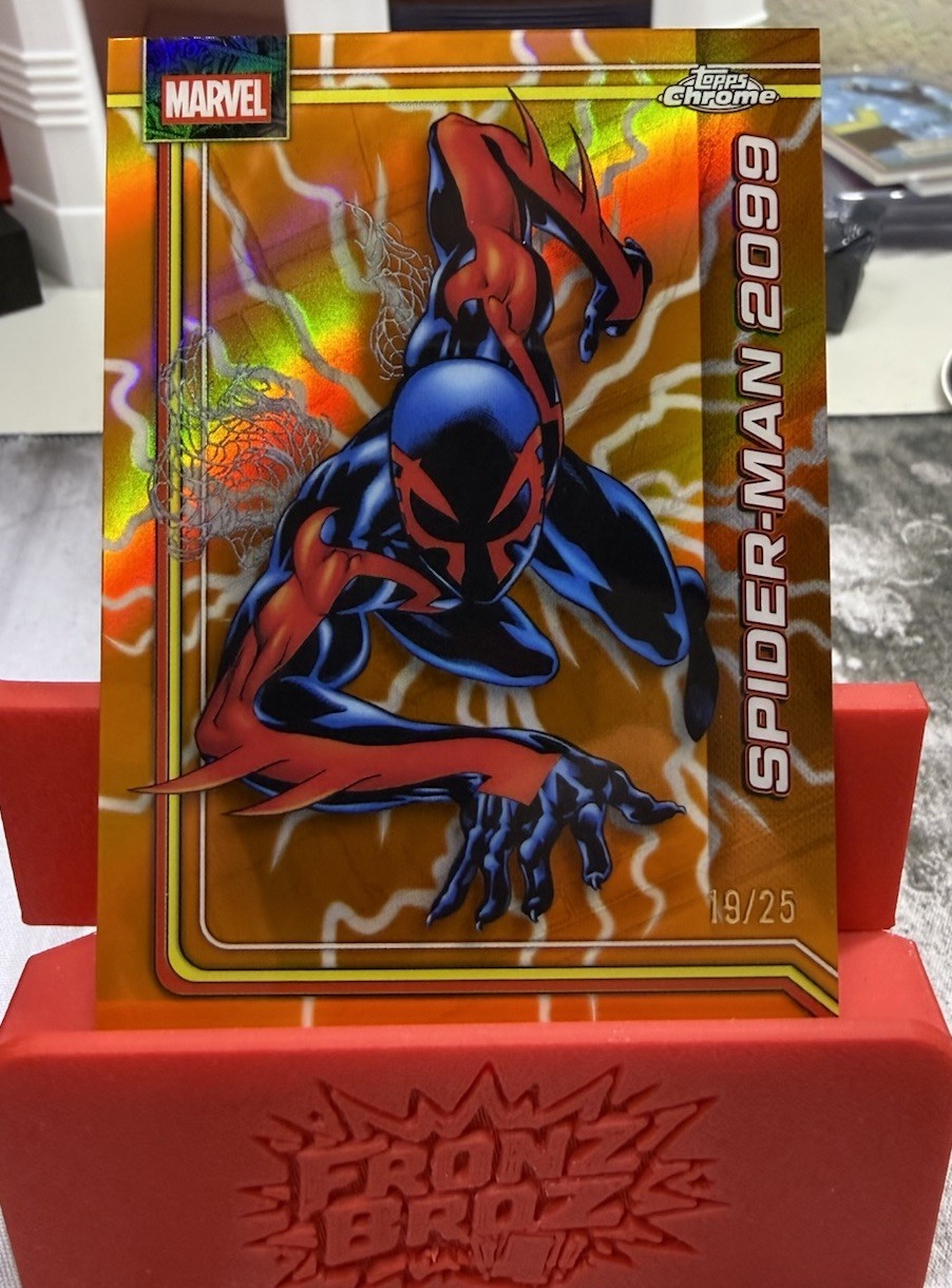 2026 Topps Chrome Marvel Spider-Man 2099 #164 Storm Orange Lightning 19/25 Hobby