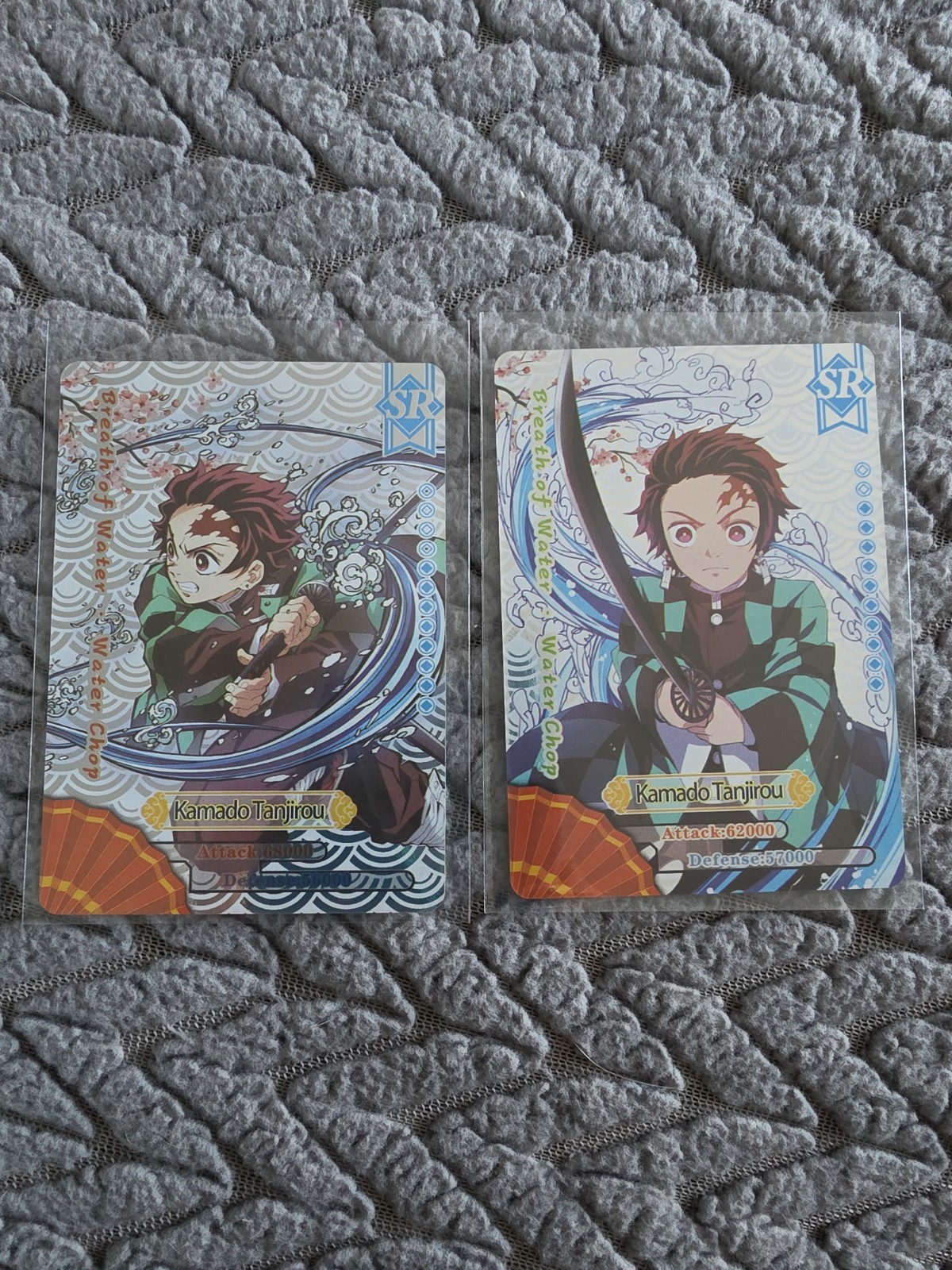 X2 Demon Slayer SR Kamado Tanjirou Non-Sport Trading Card Mugen Train Kimetsu X2