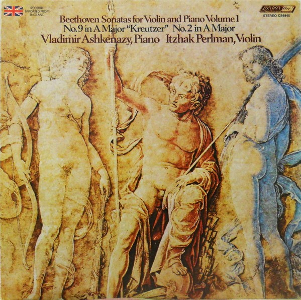 Ludwig van Beethoven - Vladimir Ashkenazy, Itzhak Perlman, Sonatas For Violin An