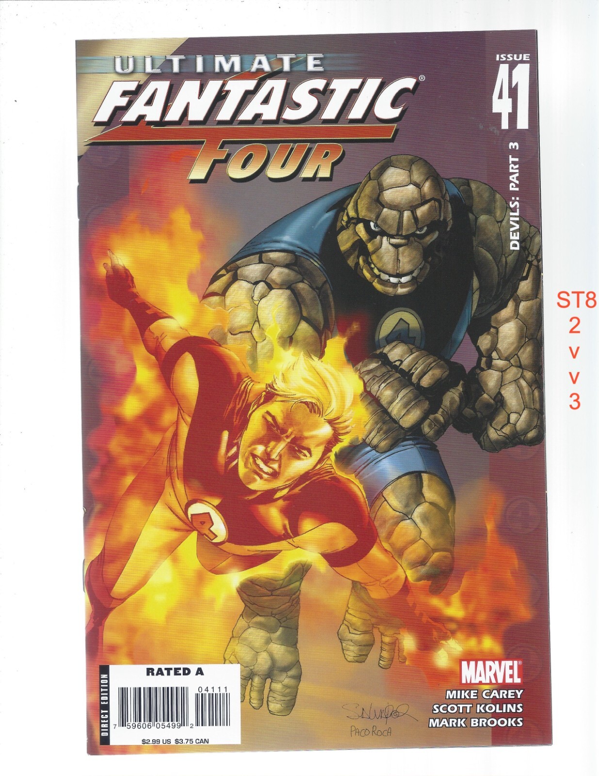 Ultimate Fantastic Four #41 ottime condizioni 2004 Marvel st823 