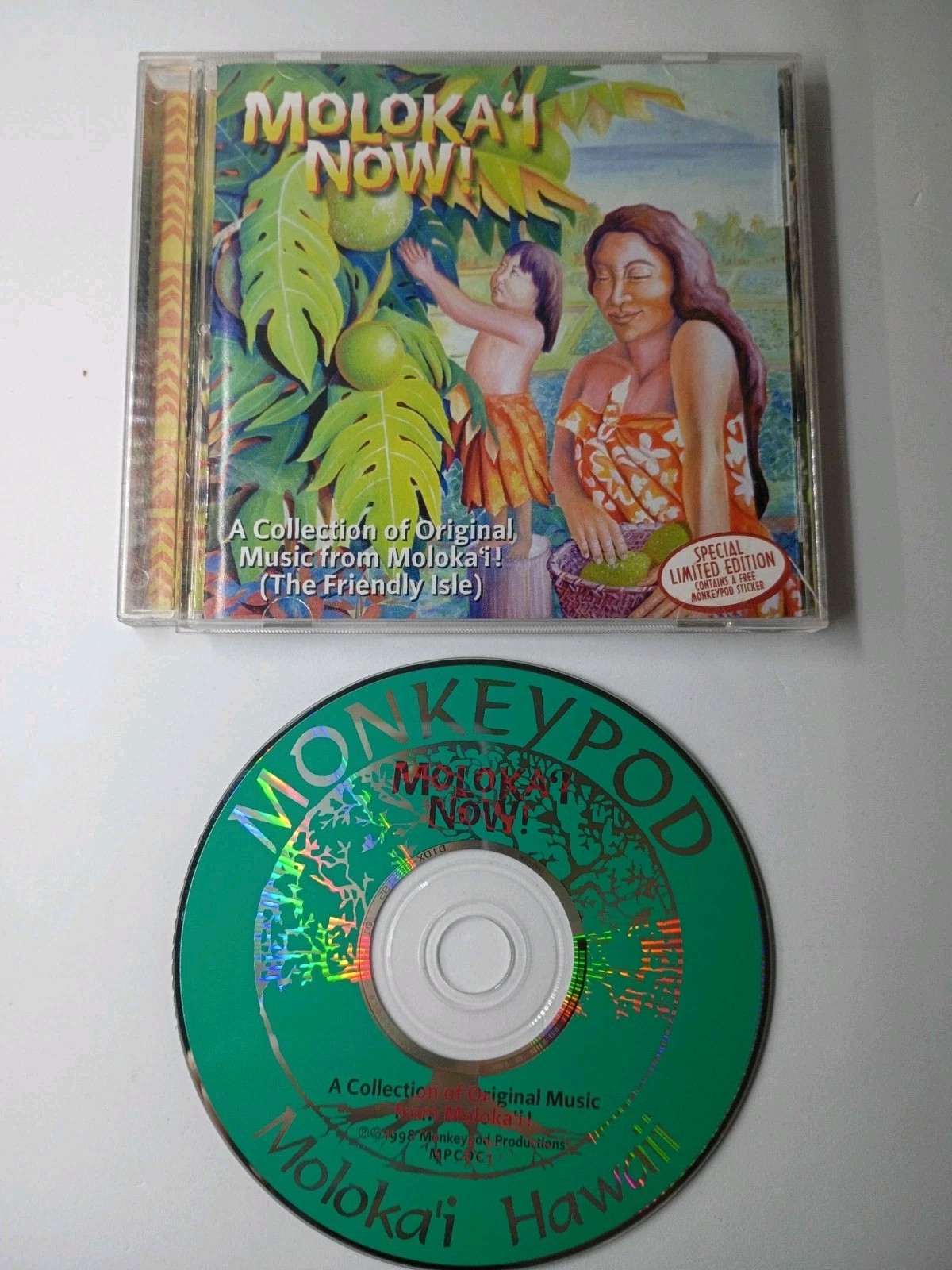 Moloka'i Now! Songs From Moloka'i by Various Artists (CD, Monkeypod)
