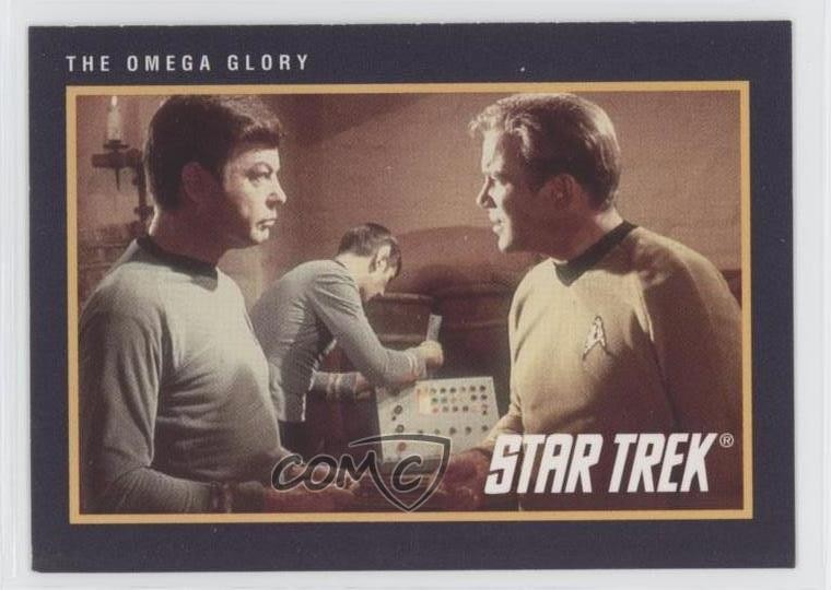 1991 Impel Star Trek 25° anniversario Dr Leonard McCoy Spock Capitano Kirk 07°
