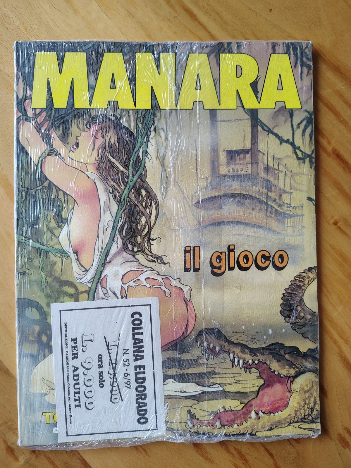 Milo Manara - Il gioco, Collana Eldorado n. 52 1997