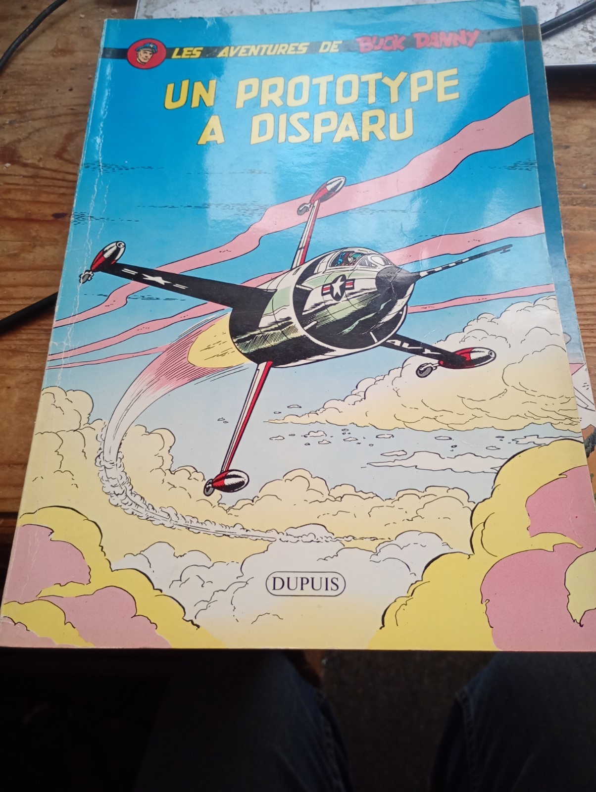 un prototype a disparu BUCK DANNY HUBINON CHARLIER dupuis 1960