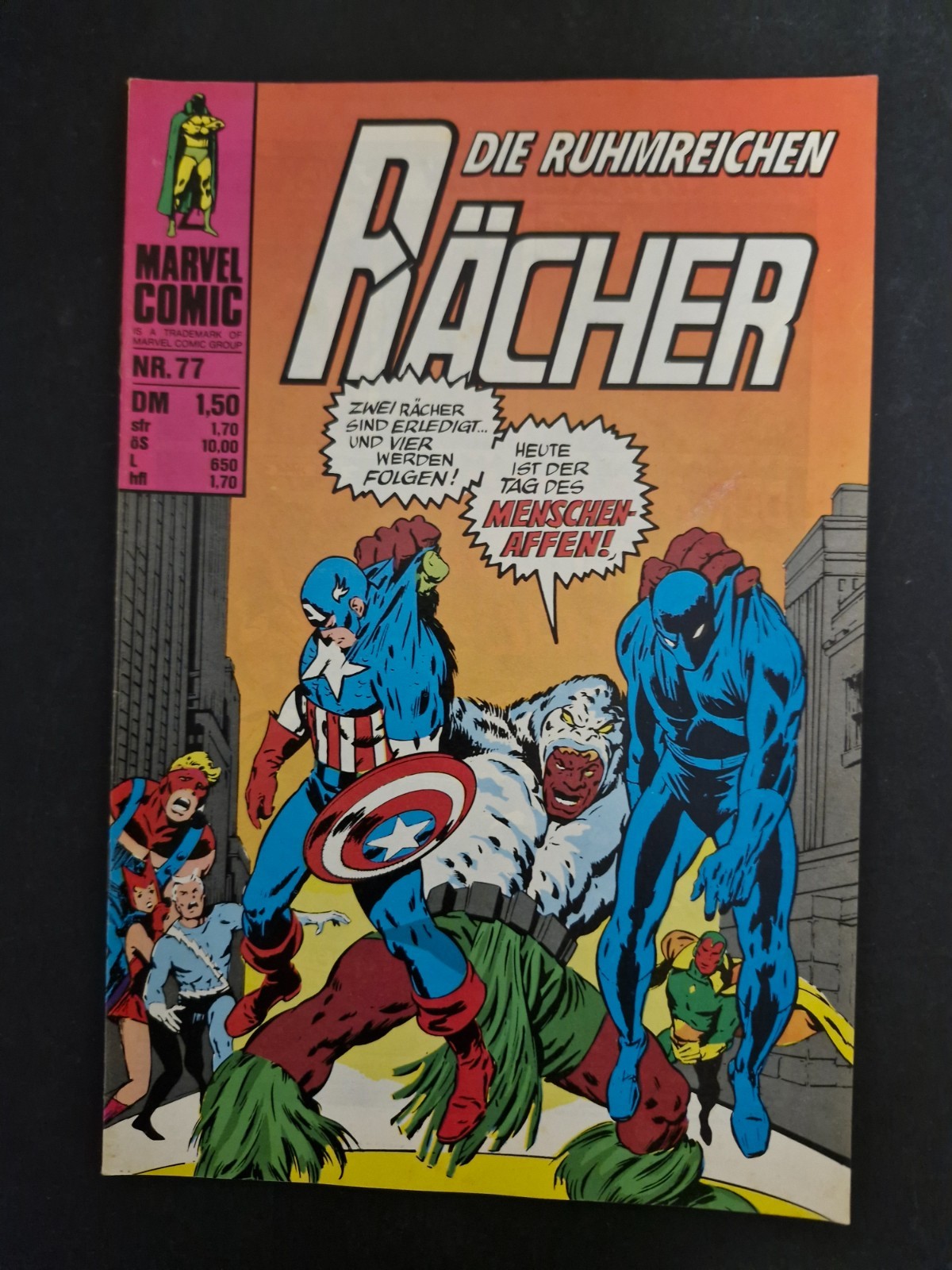 I Vendicatori fumetto n.77 (Willims Marvel) Z1