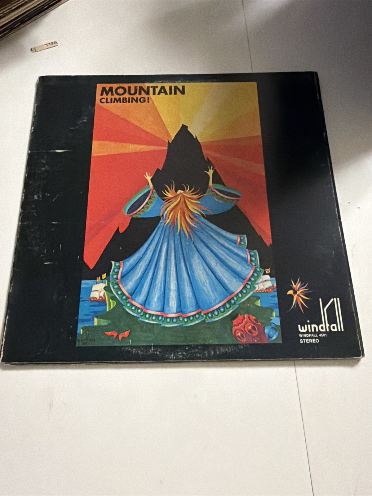 MOUNTAIN CLIMBING 1970 LP WINDFALL PRINT VINTAGE VINYL 9TRX