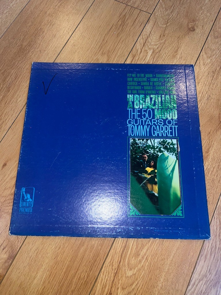 In A Brazilian Mood by The 50 Guitars of Tommy Garrett VG+ VINYL 1967