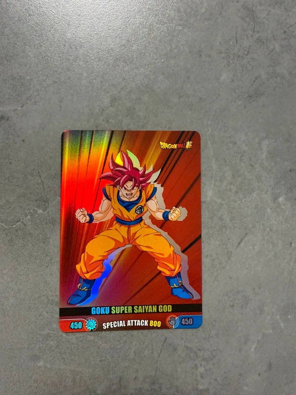 Lamincard Chase Red n76 Dragon Ball Super Silver Storm
