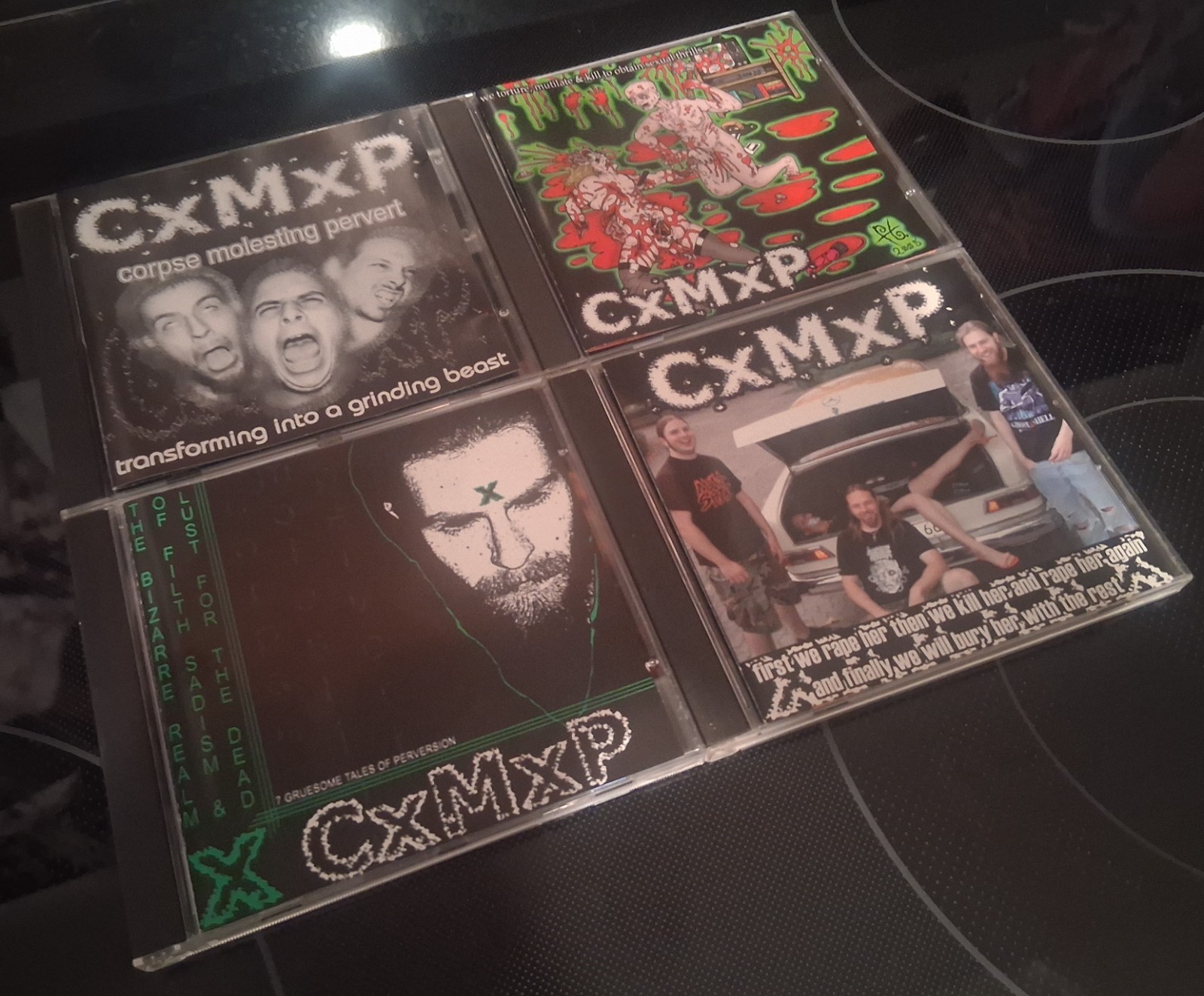 CORPSE MOLESTING PERVERT CD LOT AGATHOCLES URINE FESTIVAL ROMPEPROP LAST DAYS