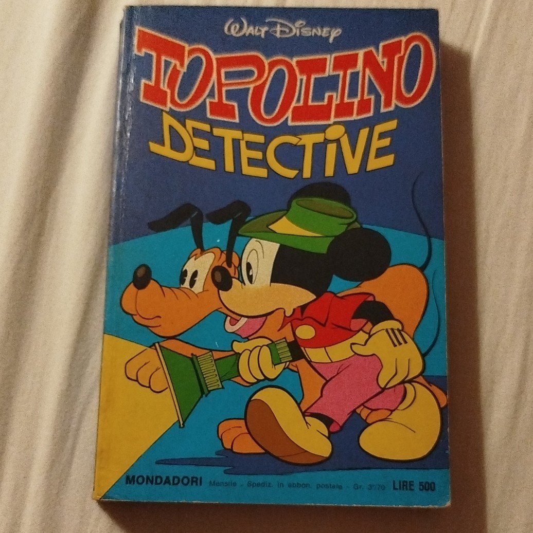 I classici di Walt Disney - Topolino Detective - Mondadori - 1977