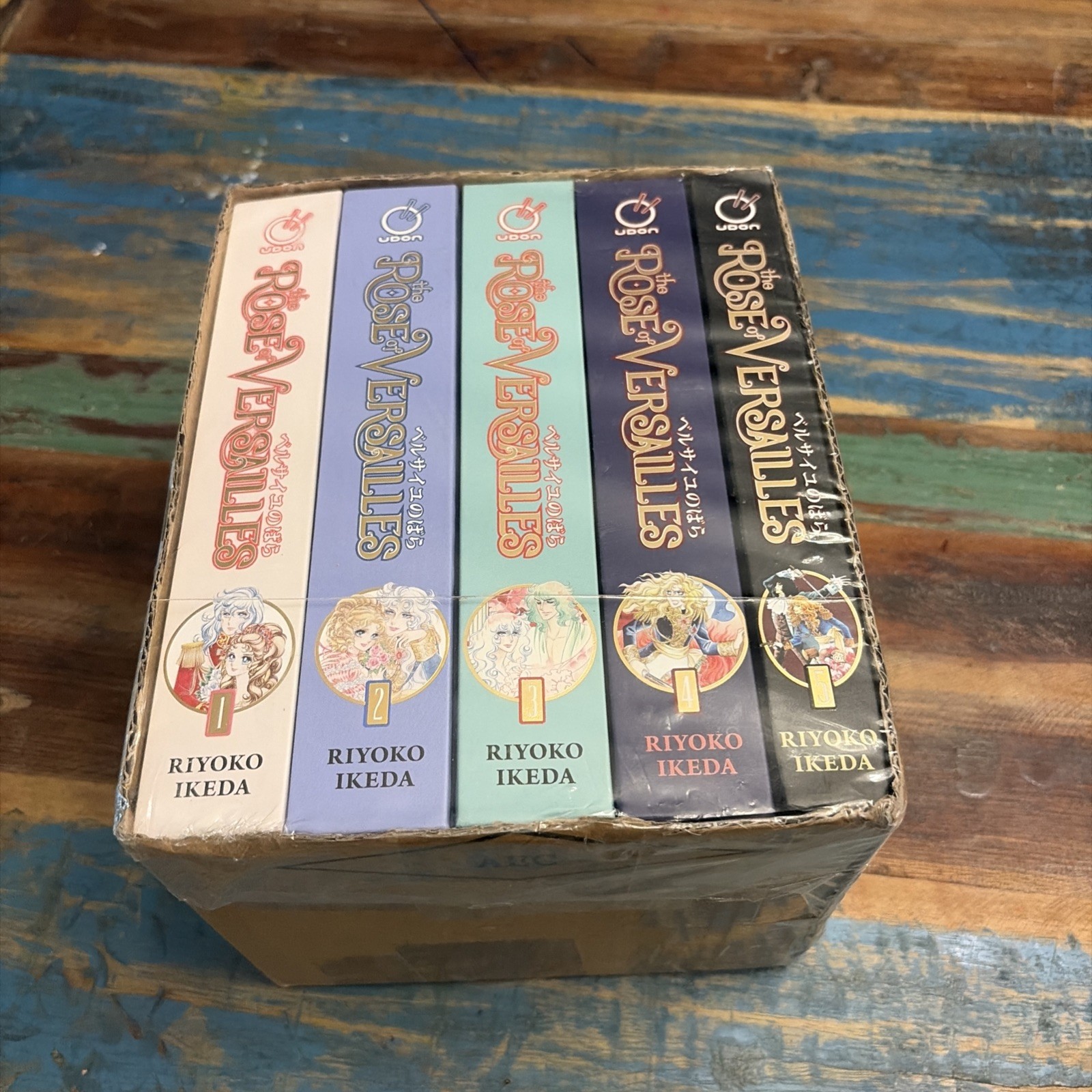 Rose of Versailles (volumi 1-5) serie completa manga set, di Riyoko HC