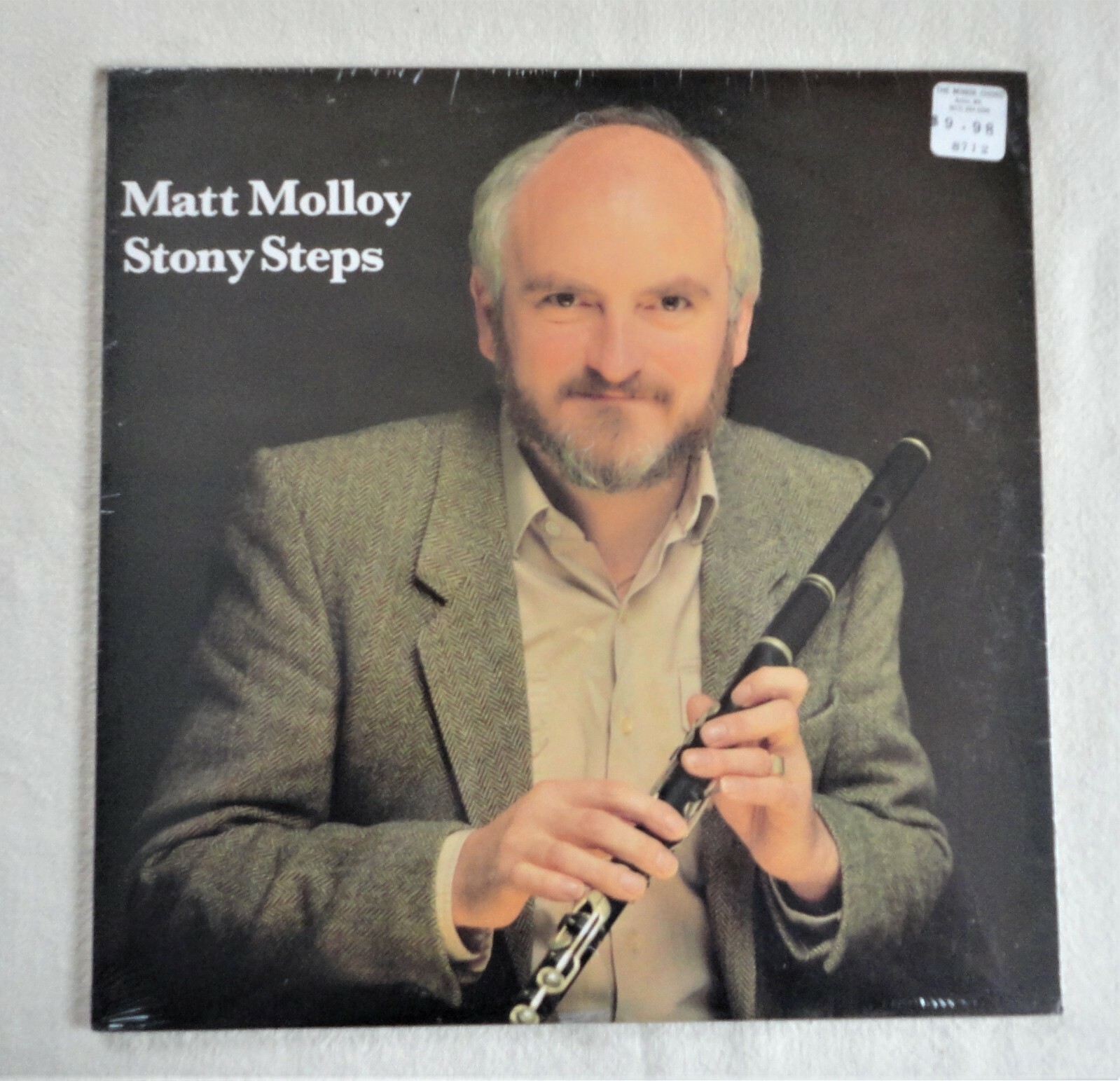 1987 New Matt Molloy Stony Steps Lp SIF 3041 Green Linnet Records Irish Celtic