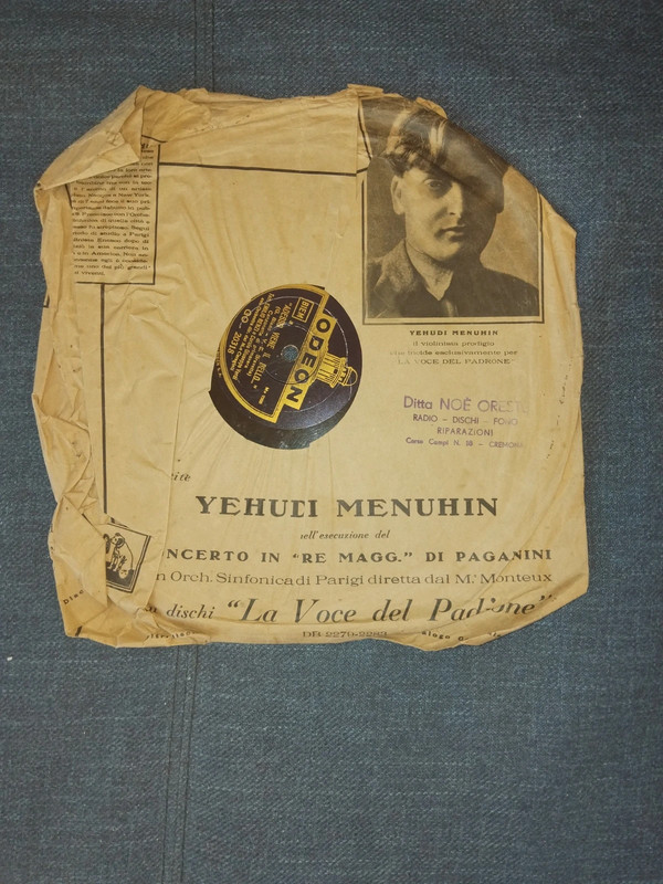 Disco in vinile 33 giri Yehudi Menuhin
