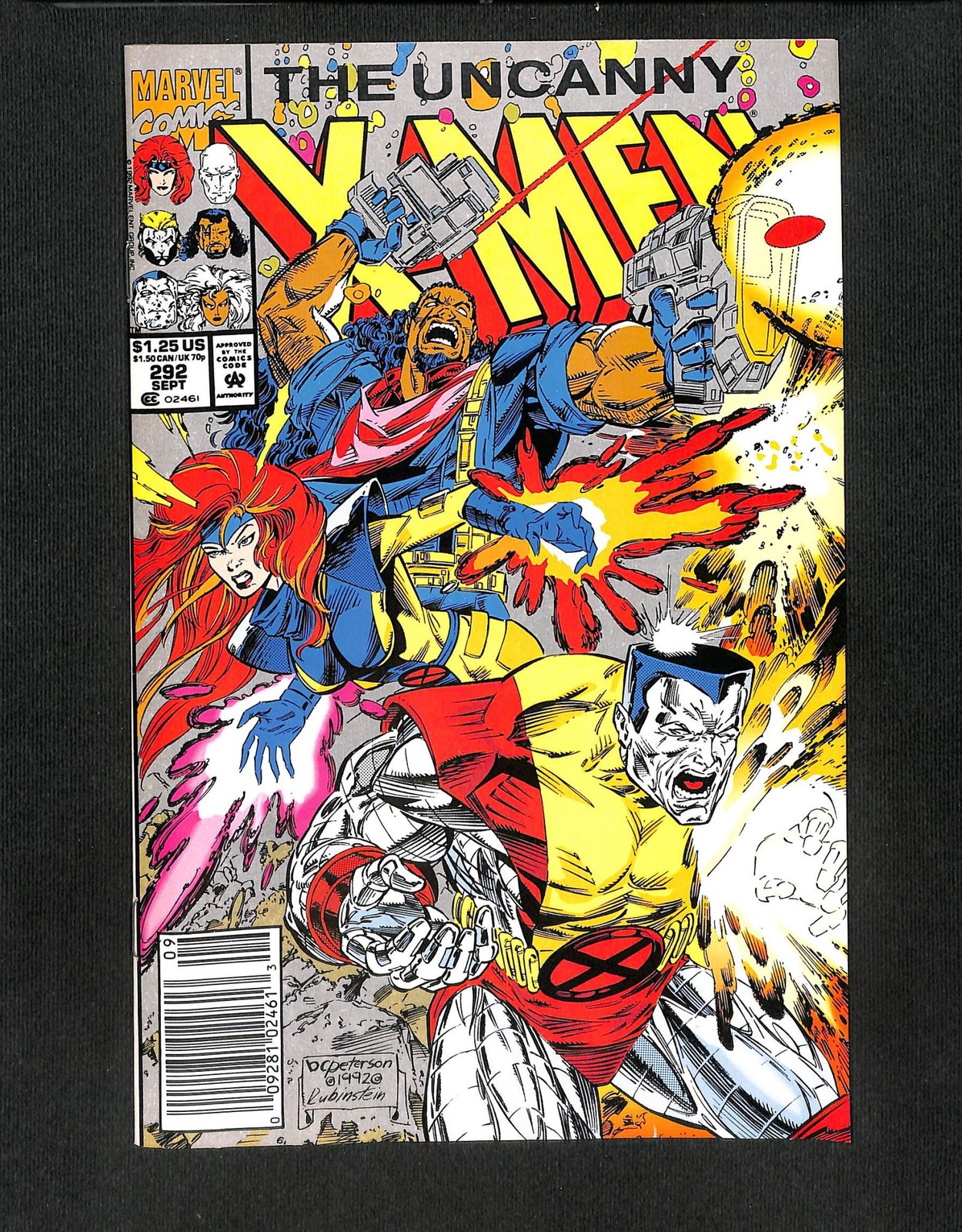 Uncanny X-Men #292 Newsstand Variant Marvel 1992