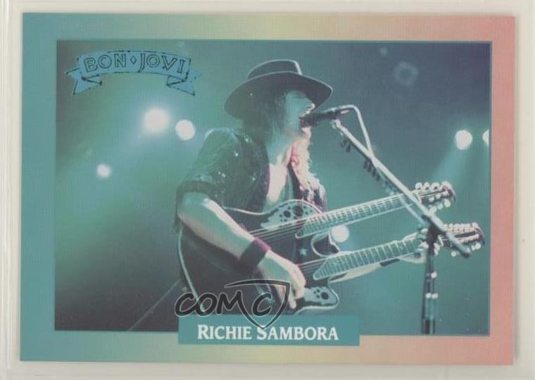 1991 Brockum RockCards Richie Sambora #154 oi7