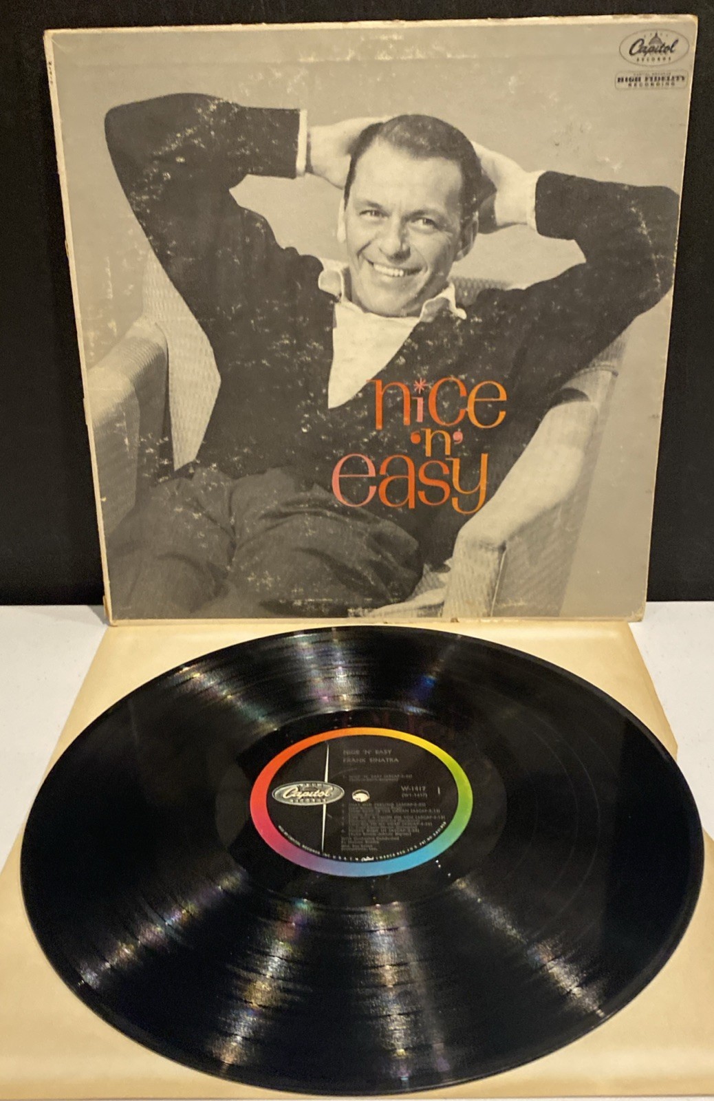Frank Sinatra Nice N' Easy Capitol Records W1417 VG+