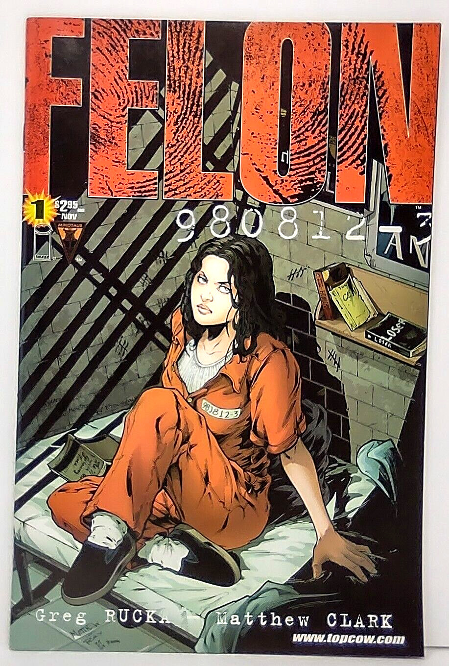 Felon Volume 1 Issue 1 Image Comics 2001 First Printing VF
