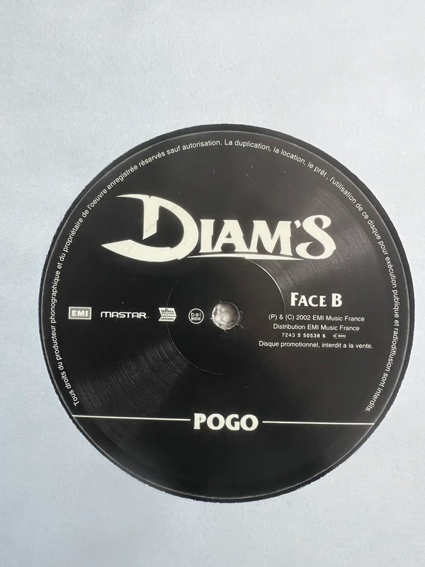Diam's / Pogo (rare maxi vinyle de 2002)