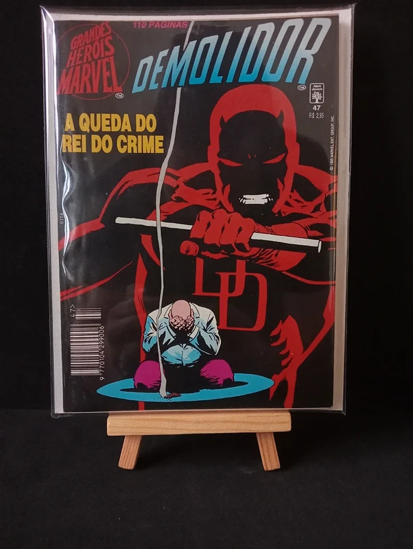 Grandes Heróis Marvel #47 – Demolidor: A Queda do Rei do Crime | Editora Abril 1995