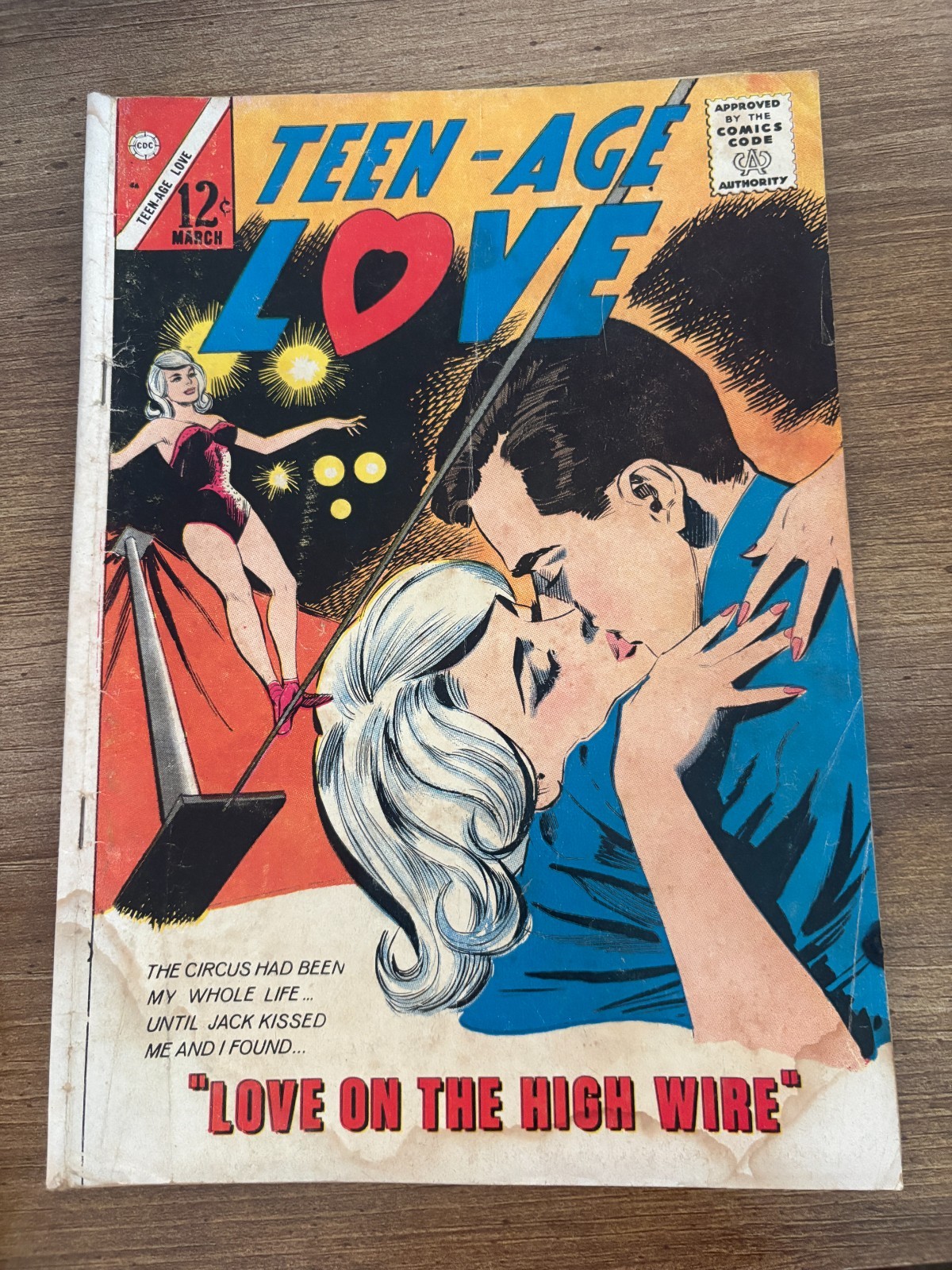Teen-Age Love # 46 VG Charlton Silver Age fumetto 18 J477