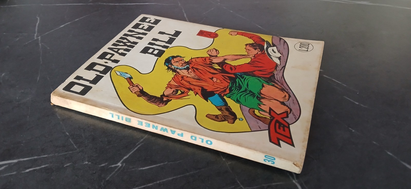 TEX N°30 - OLD PAWNEE BILL - PRIMA EDIZIONE SPILLATO - PIU' CHE OTTIMO!!!!!!!!!!
