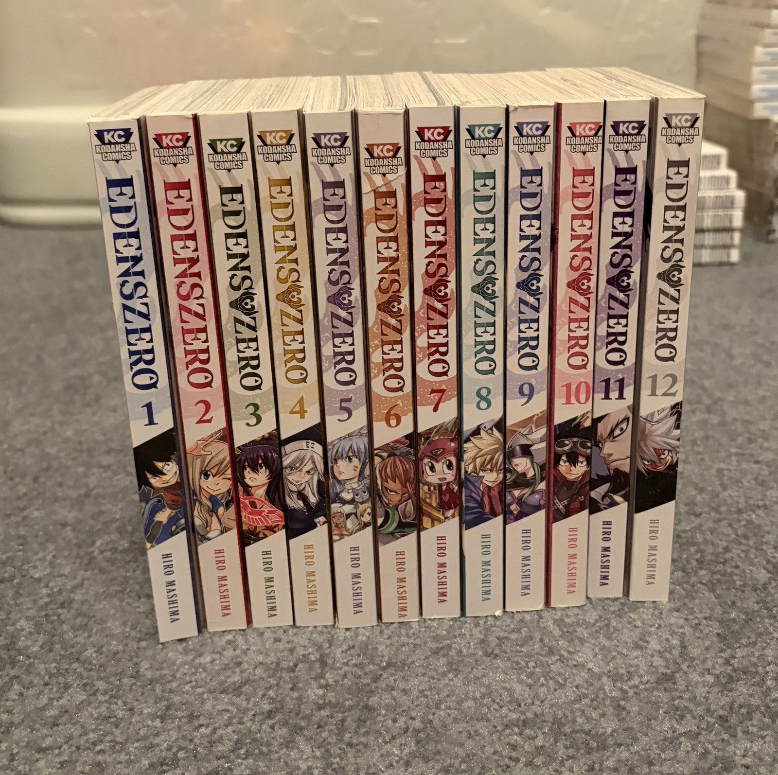Lotto manga Edens Zero 1-12!!! Kodansha manga inglese!!