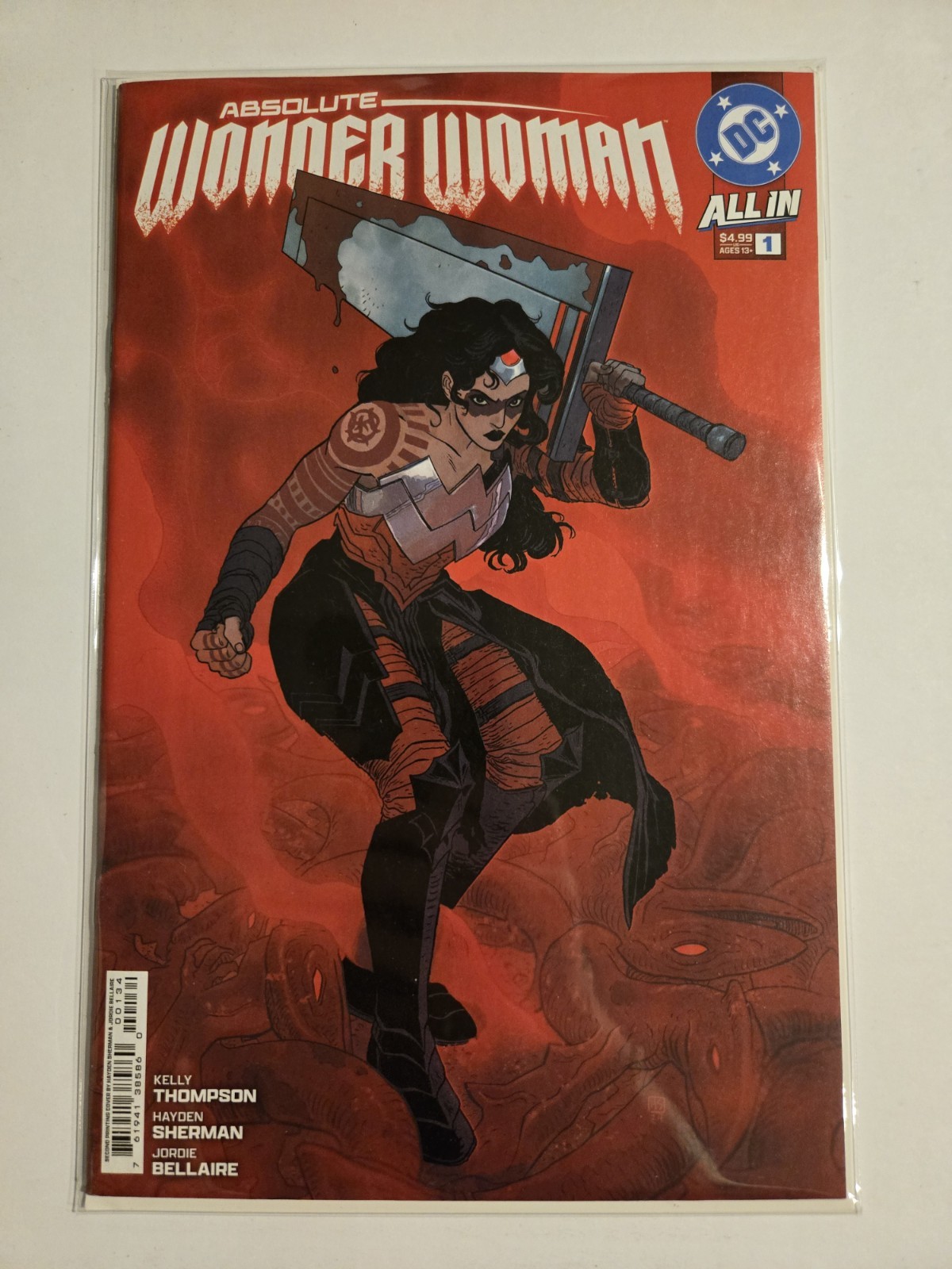 Absolute Wonder Woman #1 seconda stampa (DC Comics gennaio 2025)