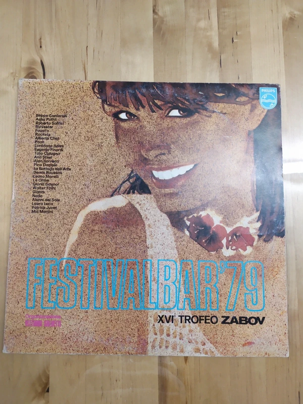 Compilation vinilico in doppio LP Festivalbar '79 - XVI Trofeo Zabov  Philips 1979