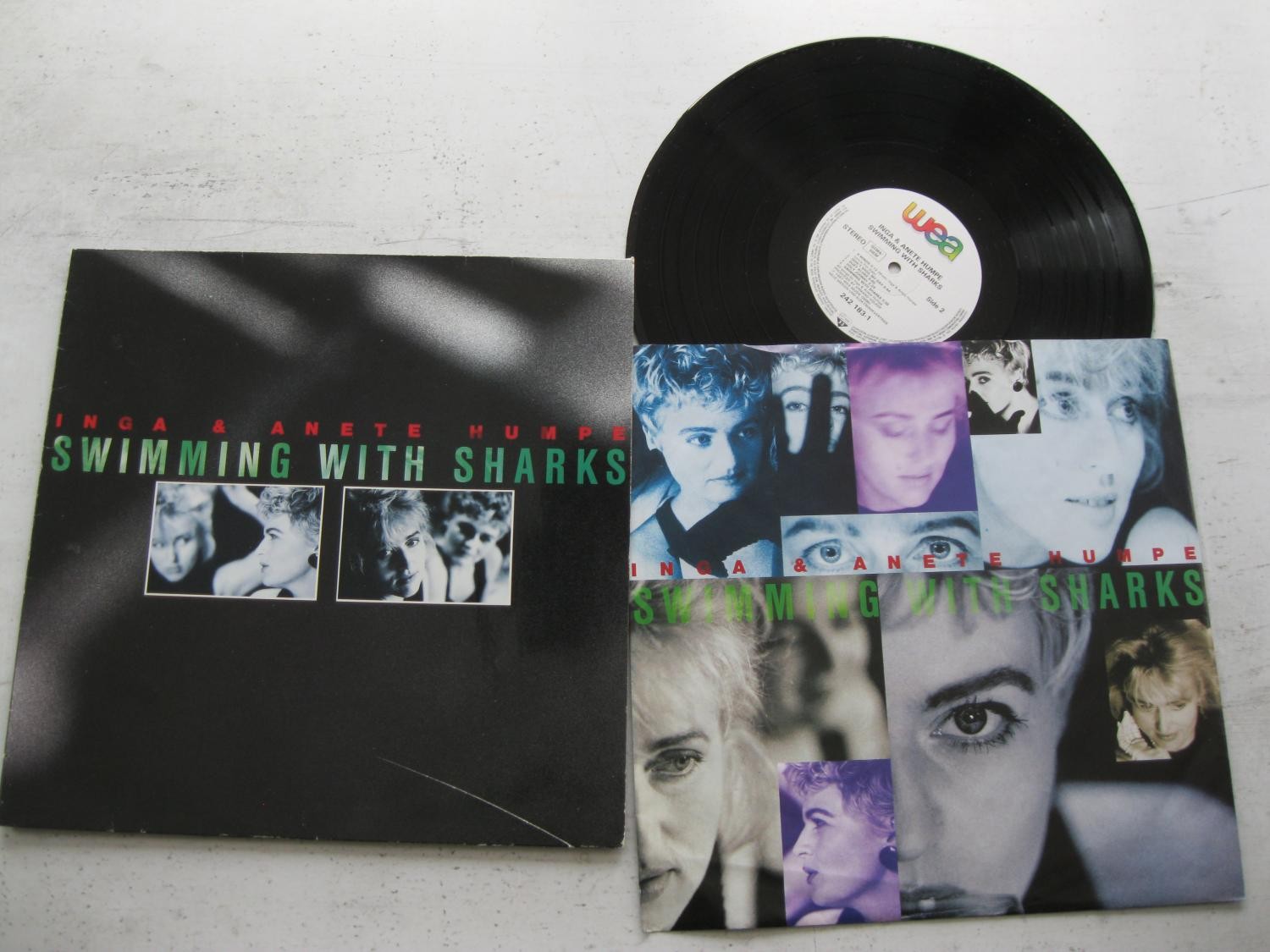 LP INGA & ANETE HUMPE - Swimming With Sharks 1987 + OIS