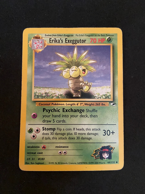 Erika’s exeggutor gym heroes