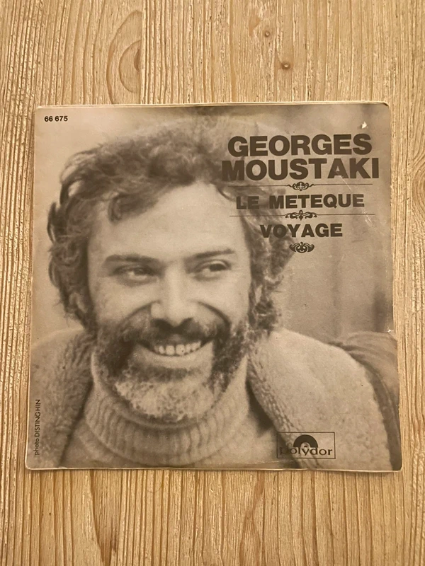 Vinyle 45 tours « La meteque » Georges Moustaki