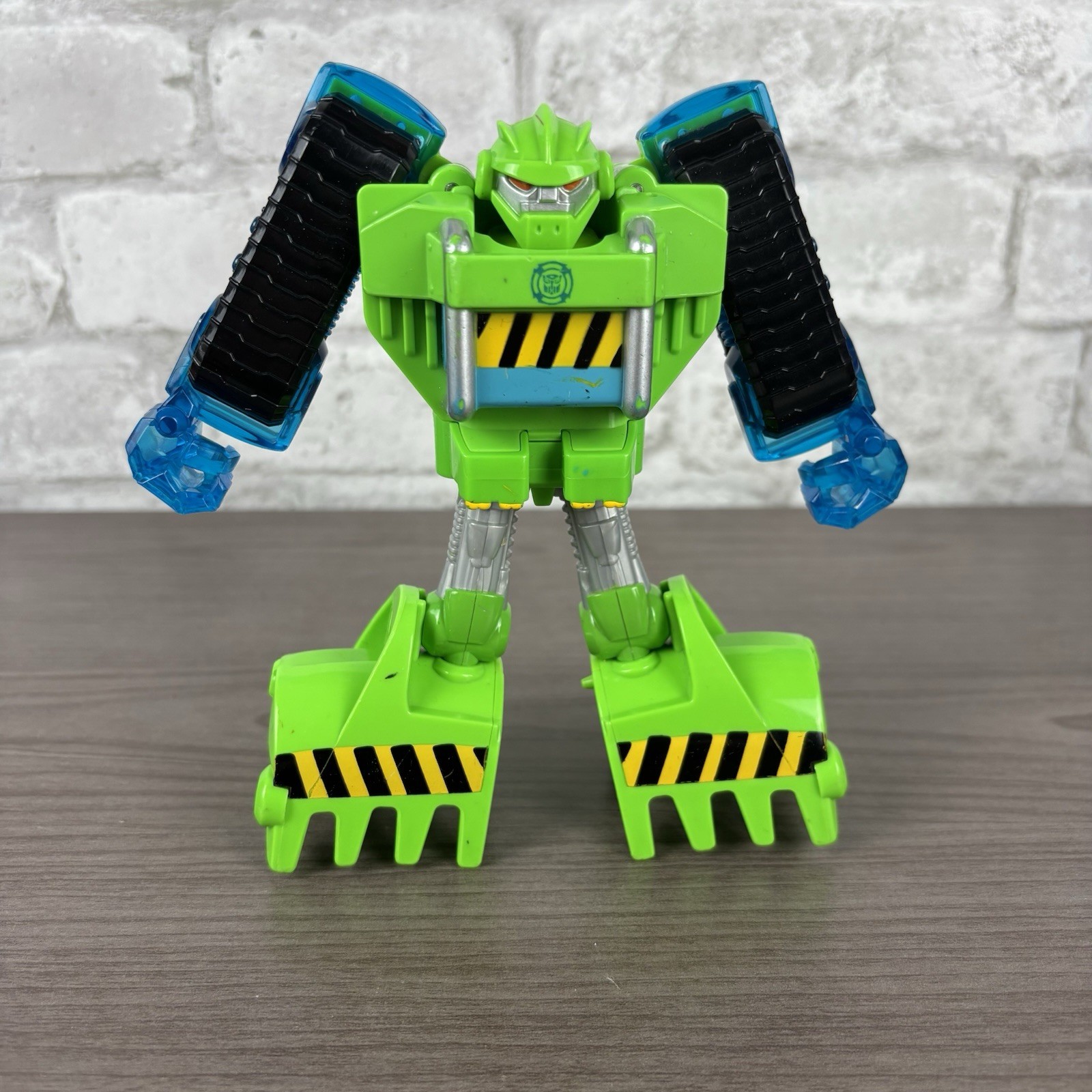Boulder Energize Rescue Bots Bulldozer Transformers Playskool Heroes Hasbro