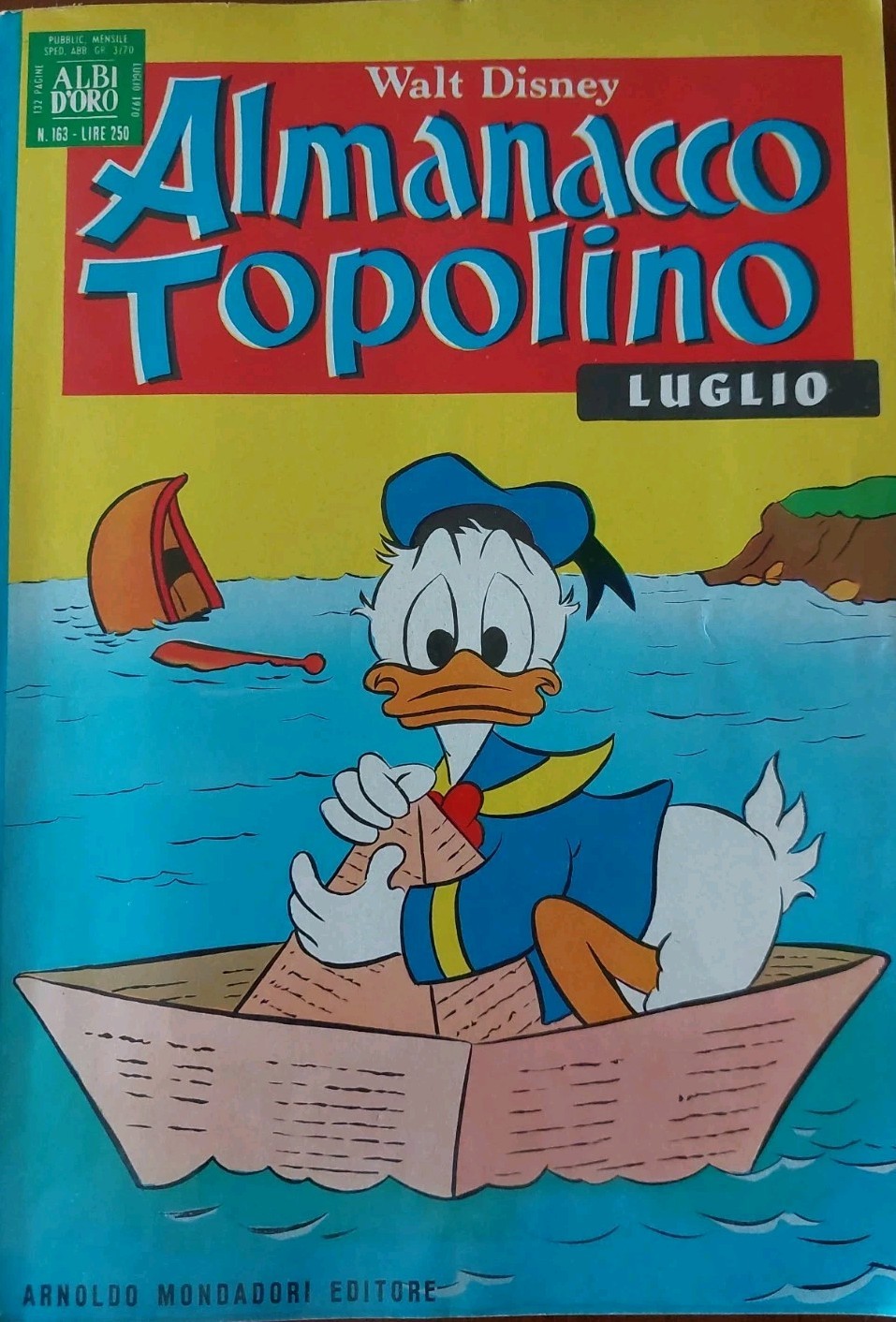 1970 Almanacco Topolino N. 163
