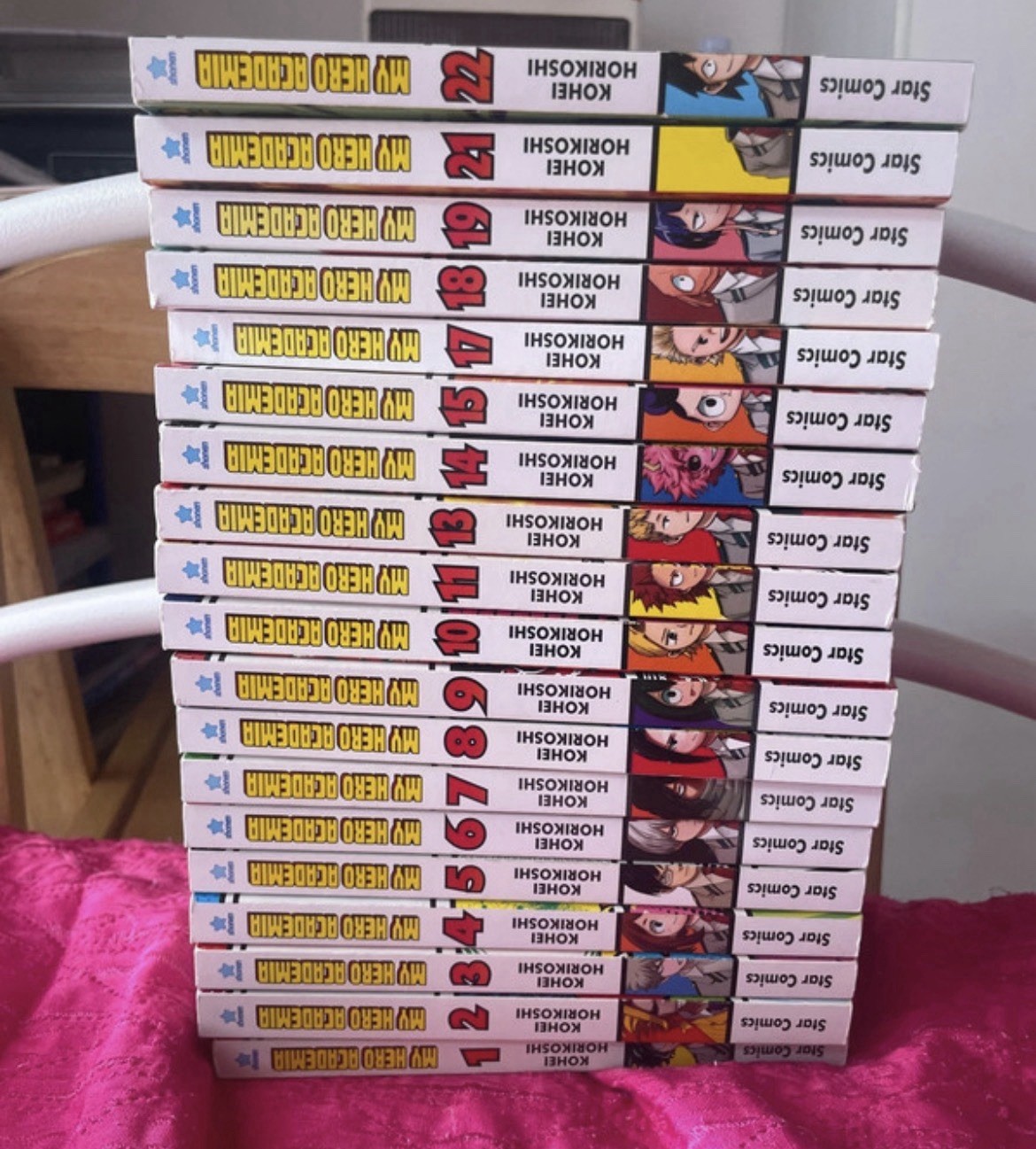Star Comics My Hero Academia Kohei Horikoshi manga lotto volumi assortiti