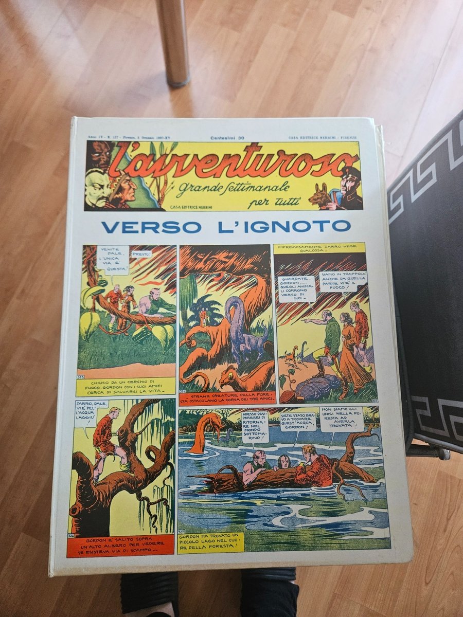 L'AVVENTUROSO GIGANTE MAXI  VERSO L'IGNOTO  ANNO IV N 117  CARTONATO