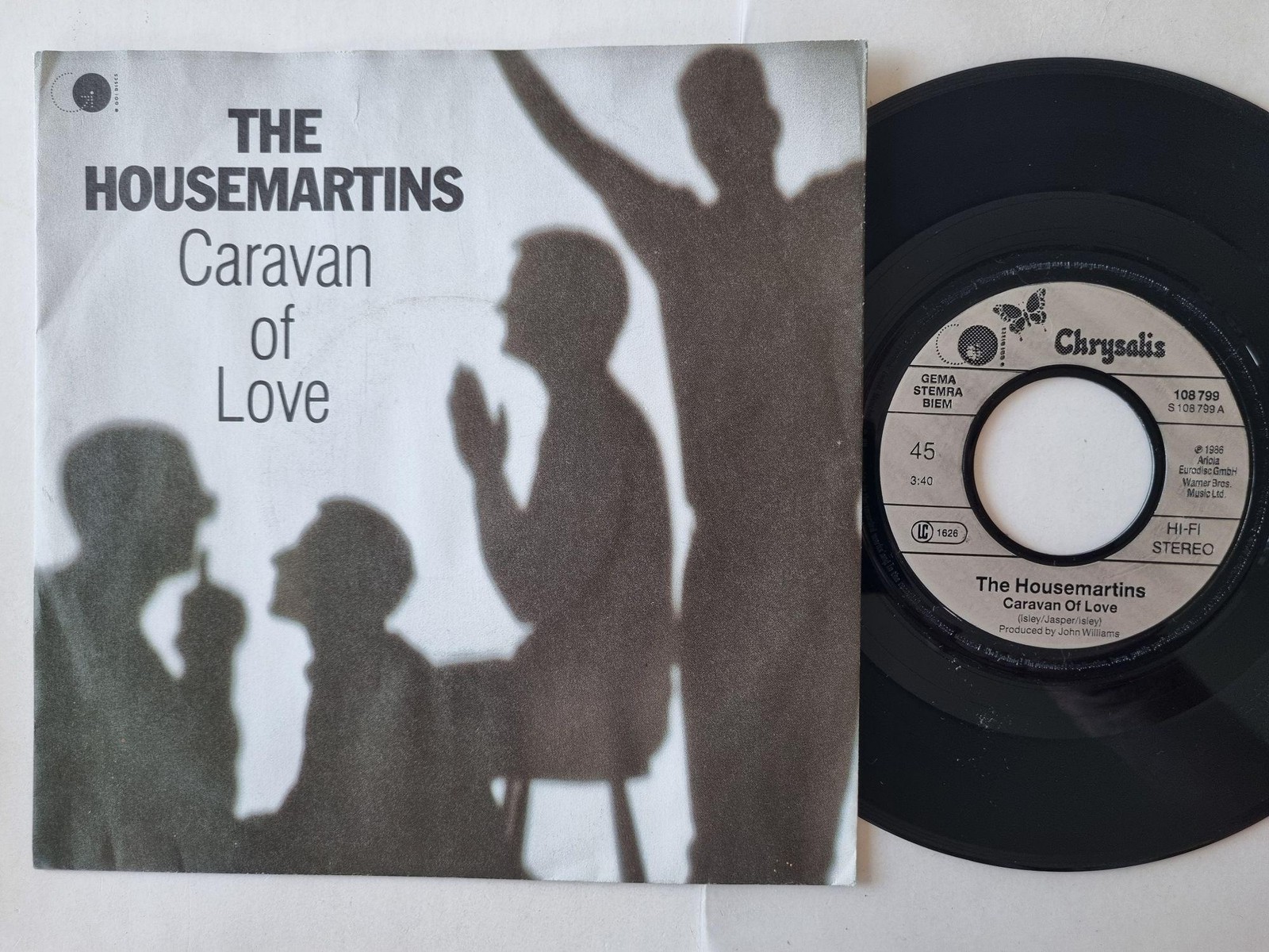 The Housemartins - Caravan Of Love 7'' Vinyl Germany