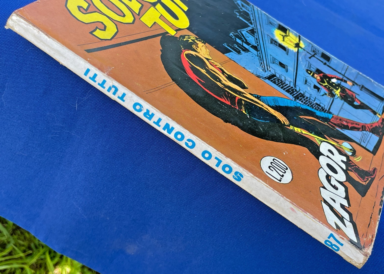Zagor Zenith # 87  Solo contro Tutti  Origin 1968  No Resa No Rifilato BUONO +++
