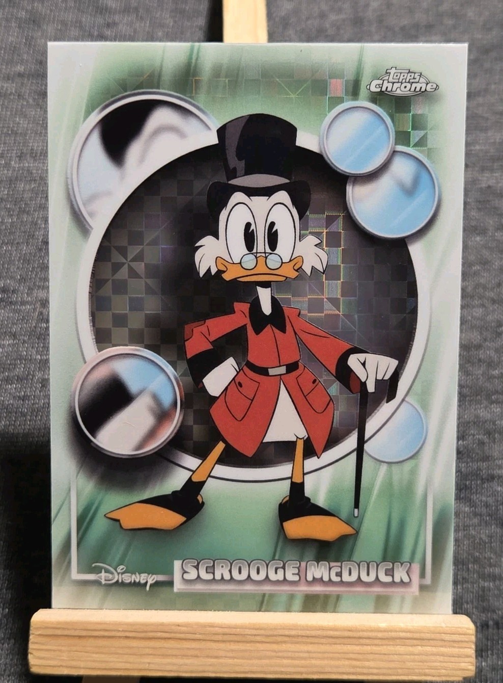 2026 Topps Chrome Disney #118 Paperone Paperone X-Frattore Rifrattore Ducktales