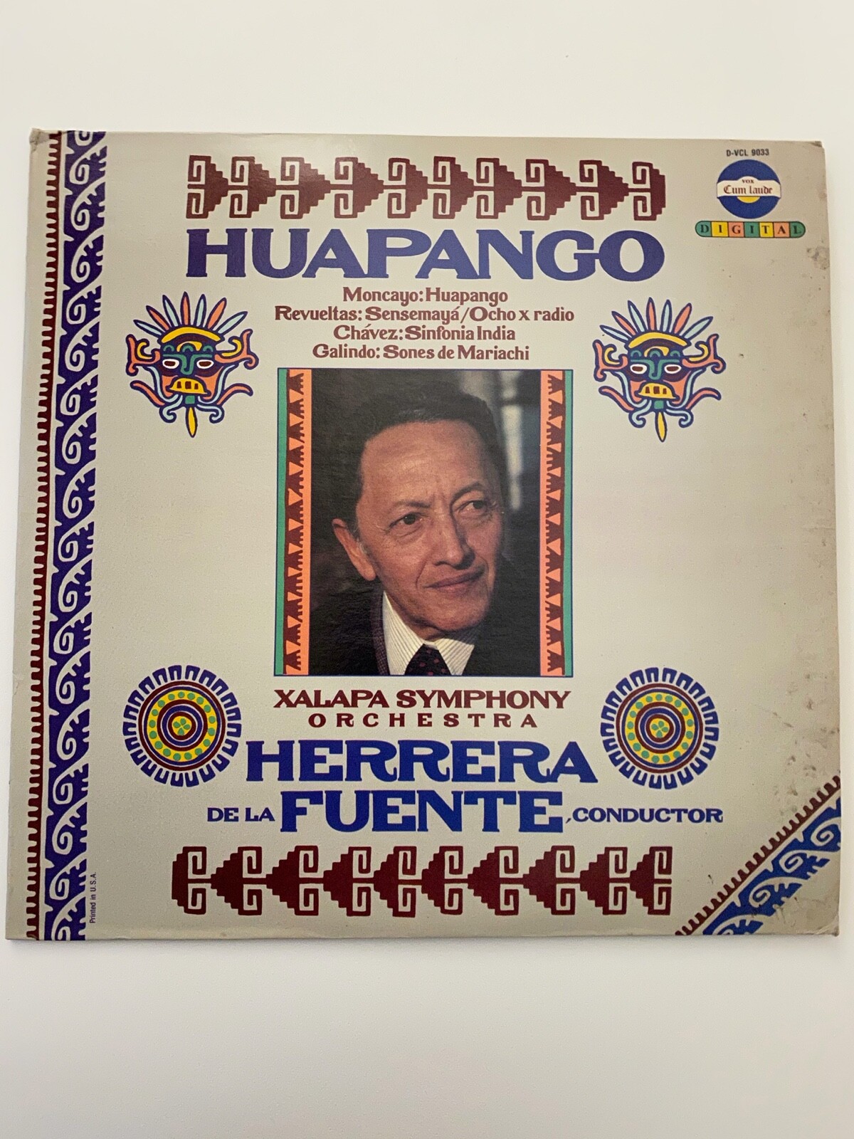 Huapango Xalapa Symphony Herrera Fuente Conductor LP D-VCL 9033 Cum Laude 