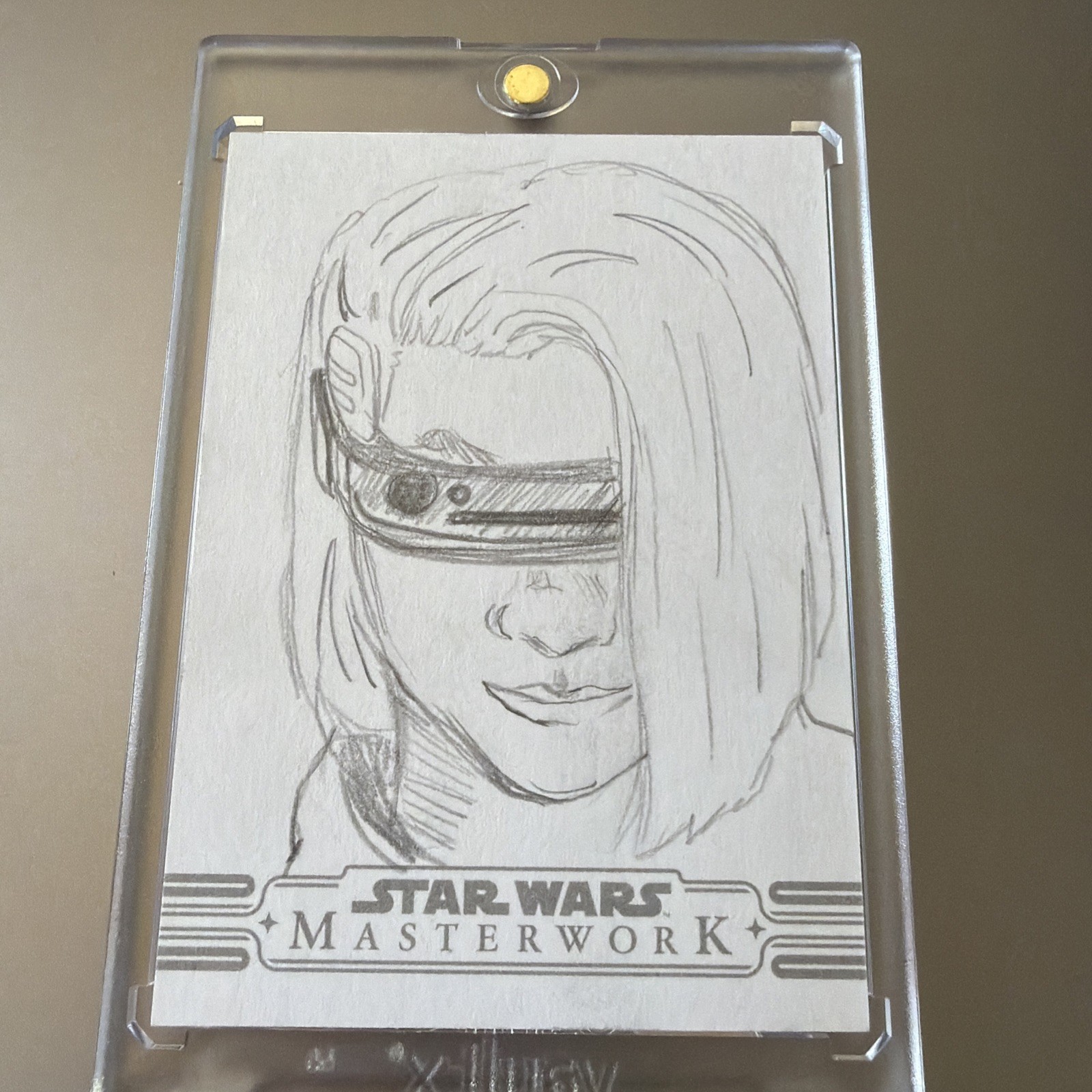 Topps Star Wars Masterwork 2025 K-B Sheree Sketch By Mike Sealie