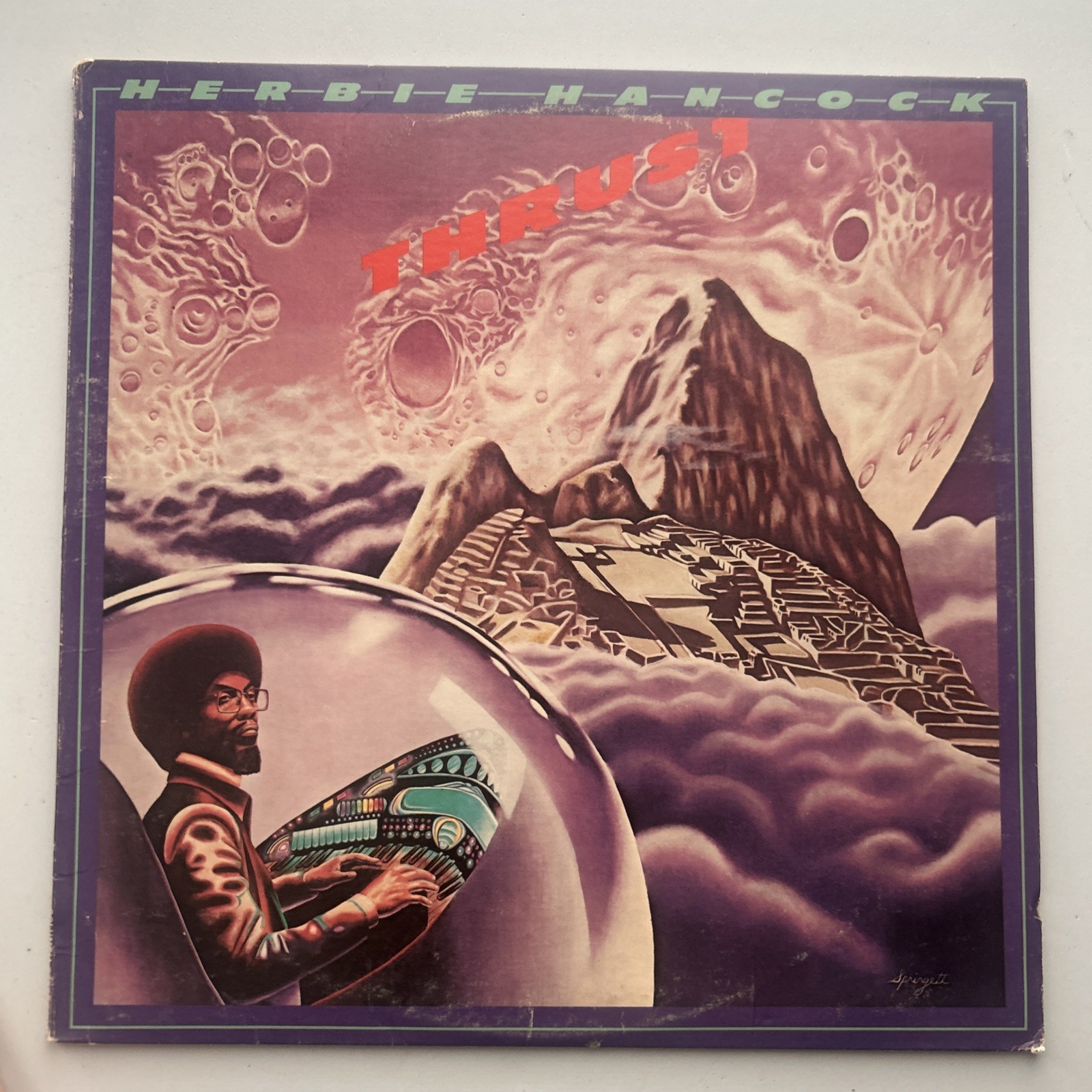 Herbie Hancock - Thrust Vinyl LP 1974 Columbia PC 32965 First Press VG+