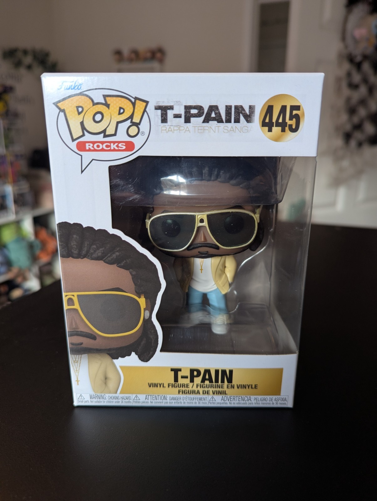 T Pain Funko Pop Near Mint Condition Vinyl Figure Collectable
