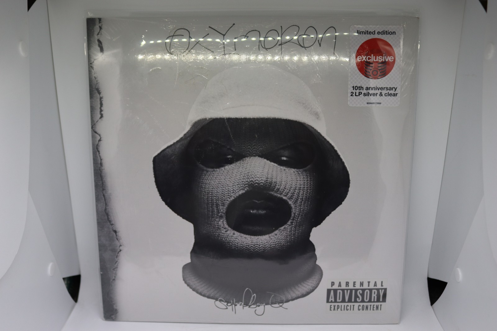 New ScHoolboy Q Oxymoron 10th Anniversary 2LP Silver & Clear Vinyl