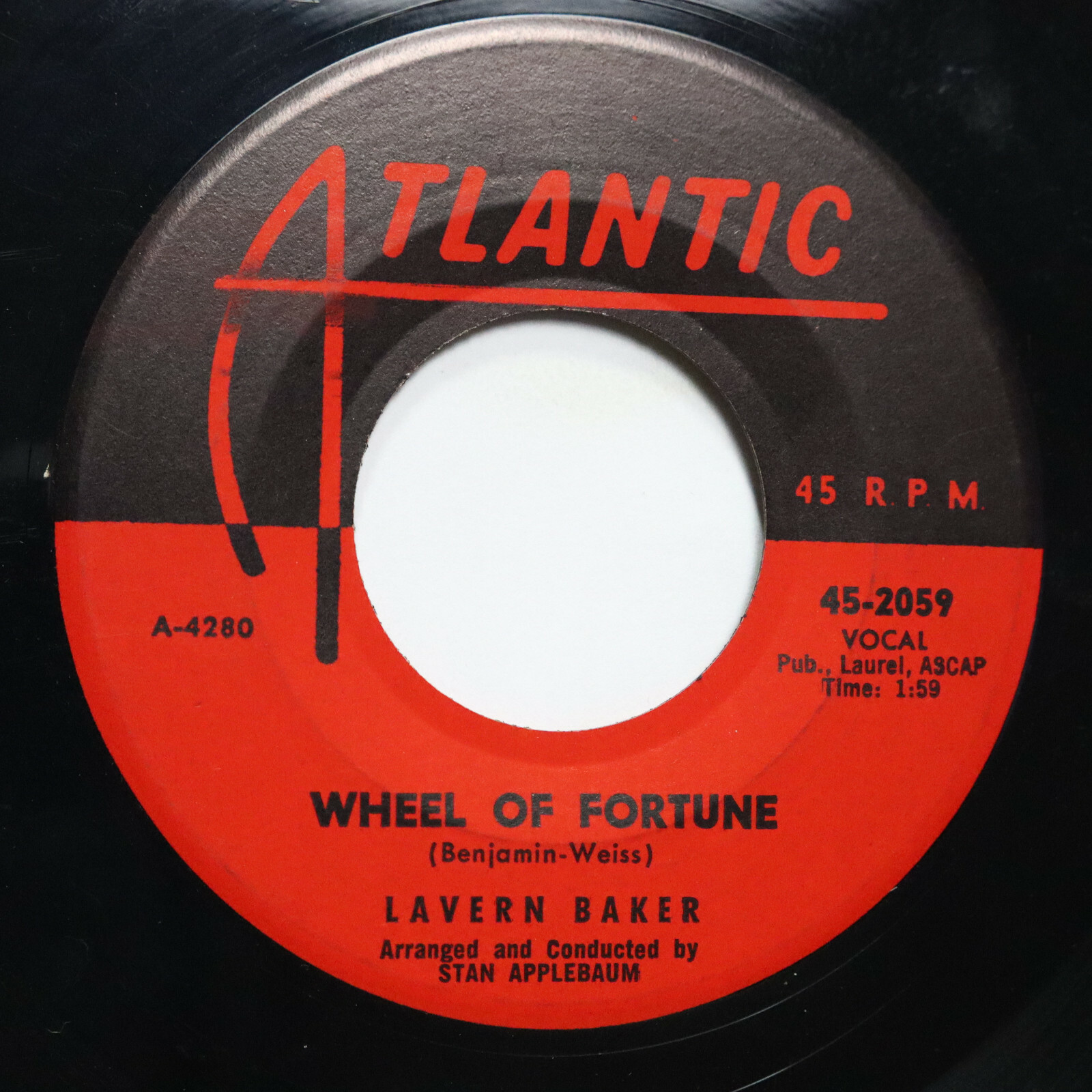 LAVERN BAKER - WHEEL OF FORTUNE / SHADOWS OF LOVE - SOUL 45